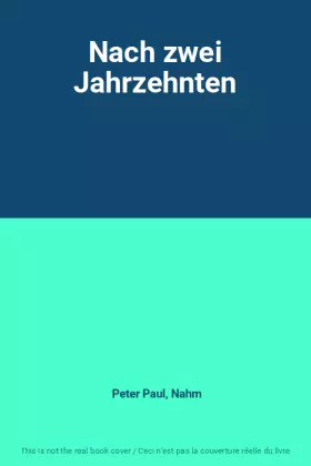 Couverture du produit · Nach zwei Jahrzehnten