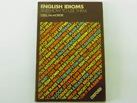 Couverture du produit · English Idioms and How to Use Them
