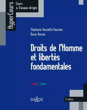 Couverture du produit · Droits de l'Homme et libertés fondamentales - 3e ed.