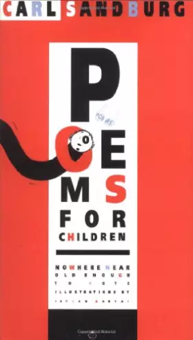Couverture du produit · Poems for Children Nowhere Near Old Enough to Vote