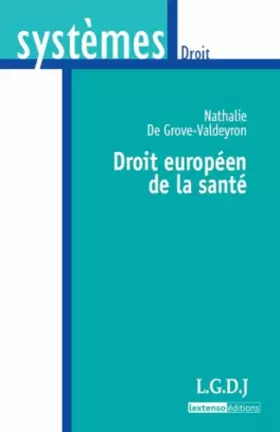 Couverture du produit · Droit européen de la santé