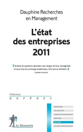 Couverture du produit · L'état des entreprises 2011