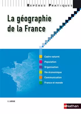Couverture du produit · La géographie de la France