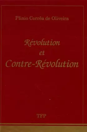 Couverture du produit · Révolution et Contre-Révolution