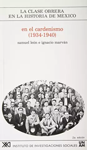 Couverture du produit · En el cardenismo (1934-1940)
