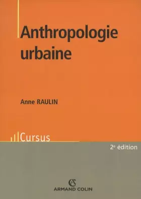 Couverture du produit · Anthropologie urbaine