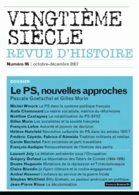 Couverture du produit · Vingtième siècle, N° 96, Octobre-Décem : Socialismes français