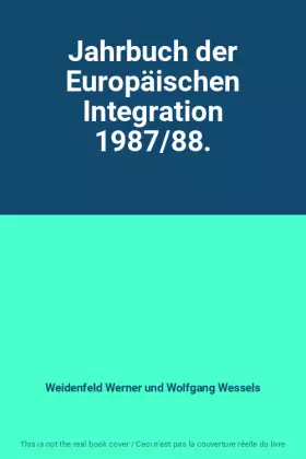 Couverture du produit · Jahrbuch der Europäischen Integration 1987/88.