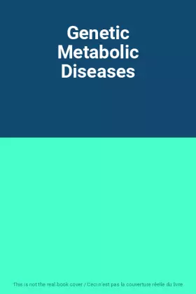 Couverture du produit · Genetic Metabolic Diseases