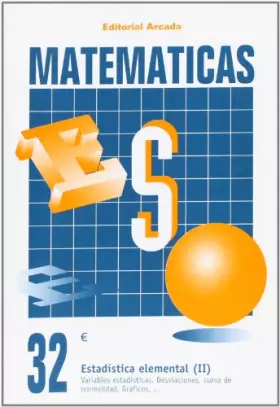 Couverture du produit · Cuaderno Matematicas 32 - Estadistica Elemental (ii)