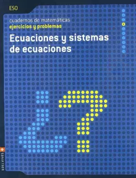 Couverture du produit · Cuaderno de Ecuaciones 4 ESO