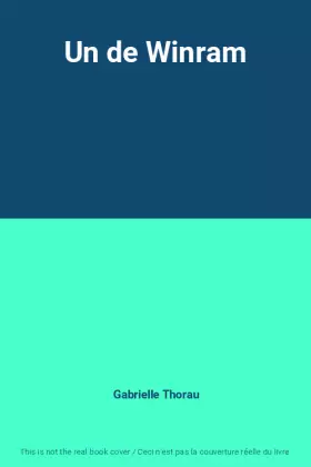 Couverture du produit · Un de Winram