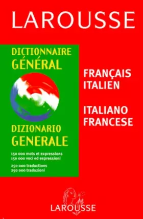 Couverture du produit · Dictionnaire Général : Italien/français, français/italien
