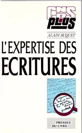 Couverture du produit · Expertise des écritures