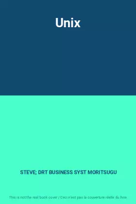 Couverture du produit · Unix