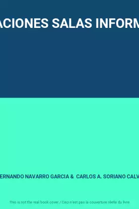 Couverture du produit · INSTALACIONES SALAS INFORMATICAS