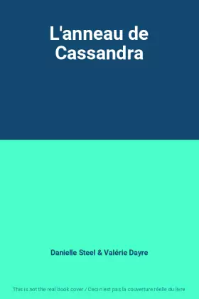 Couverture du produit · L'anneau de Cassandra