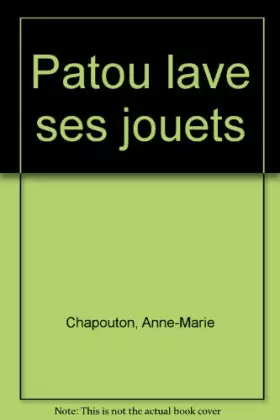 Couverture du produit · Patou lave ses jouets