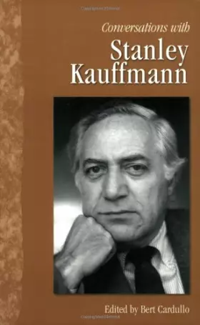 Couverture du produit · Conversations With Stanley Kauffmann