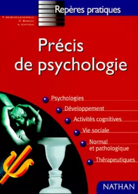 Couverture du produit · Précis de psychologie