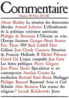 Couverture du produit · Commentaire N'148 - Hiver 2014/2015