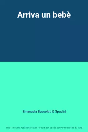 Couverture du produit · Arriva un bebè