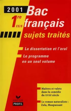 Couverture du produit · Profil Bac