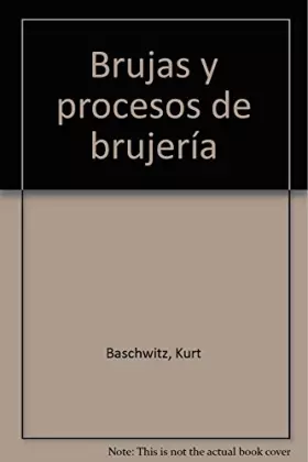 Couverture du produit · Brujas y procesos de brujería
