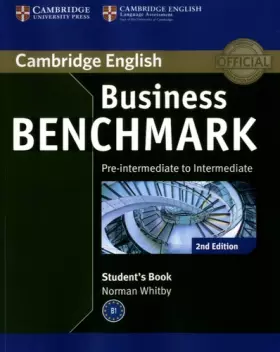 Couverture du produit · Business Benchmark Pre-intermediate to Intermediate BULATS Student's Book-
