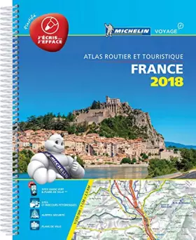 Couverture du produit · Atlas routier France plastifié Michelin 2018
