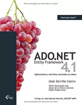 Couverture du produit · ADO.NET Entity Framework 4.1 - Aplicaciones y Servicios Centrados En Datos