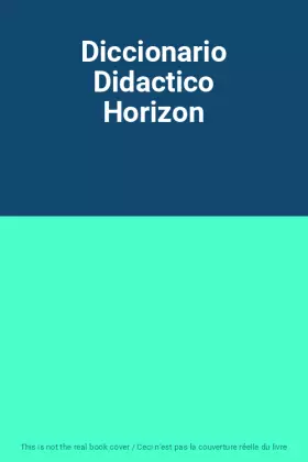 Couverture du produit · Diccionario Didactico Horizon