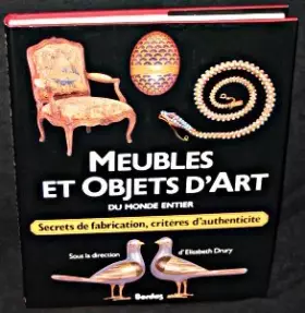 Couverture du produit · MEUBLES ET OBJETS D'ART    (Ancienne Edition)