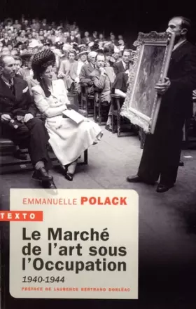 Couverture du produit · Le marché de l'art sous l'occupation: 1940-1944