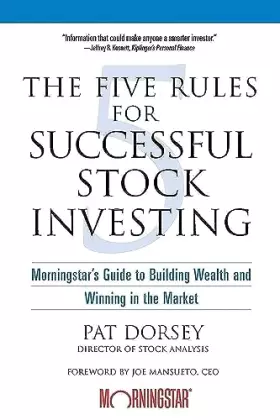 Couverture du produit · The Five Rules Successful Stock Investing