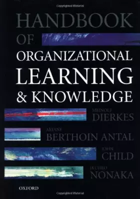 Couverture du produit · Handbook of Organizational Learning and Knowledge
