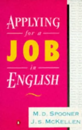 Couverture du produit · Applying For a Job in English (Penguin English)