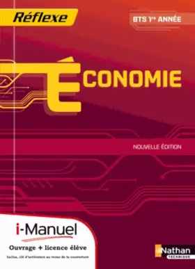 Couverture du produit · Economie - BTS 1re année - Collection Réflexe
