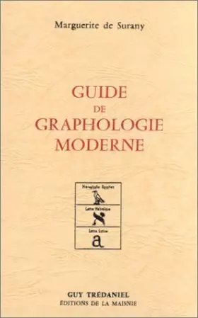 Couverture du produit · Guide de graphologie moderne