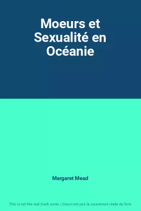 Couverture du produit · Moeurs et Sexualité en Océanie