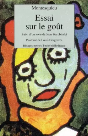 Couverture du produit · Essai sur le goût