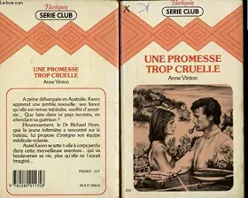 Couverture du produit · Une Promesse trop cruelle (Harlequin)