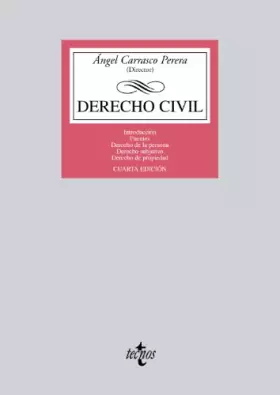 Couverture du produit · Derecho Civil / Civil law: Introducción. Fuentes. Derecho de la persona. Derecho subjetivo. Derecho de propiedad