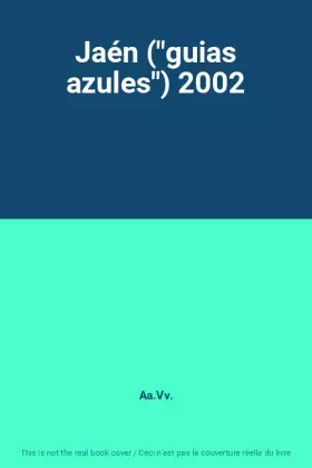 Couverture du produit · Jaén ("guias azules") 2002