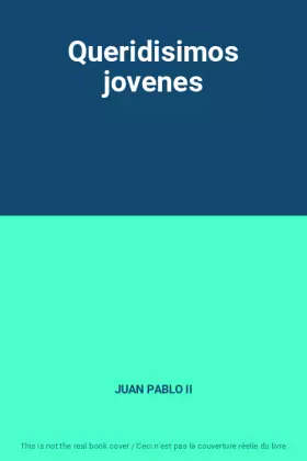 Couverture du produit · Queridisimos jovenes