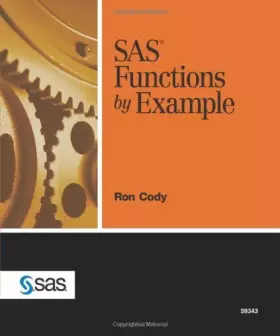 Couverture du produit · SAS Functions by Example