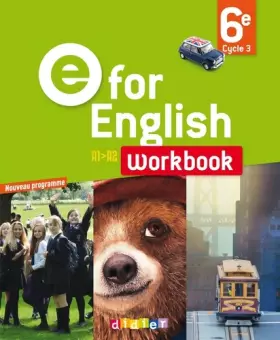 Couverture du produit · E for English 6e - Workbook