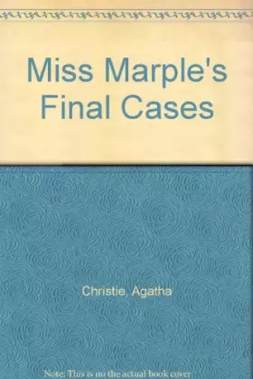 Couverture du produit · Miss Marple's Final Cases