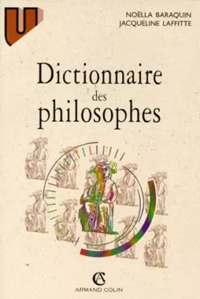 Couverture du produit · Dictionnaires des philosophes