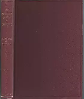 Couverture du produit · The Advanced Theory of Statistics, Vol. 1, Distrib